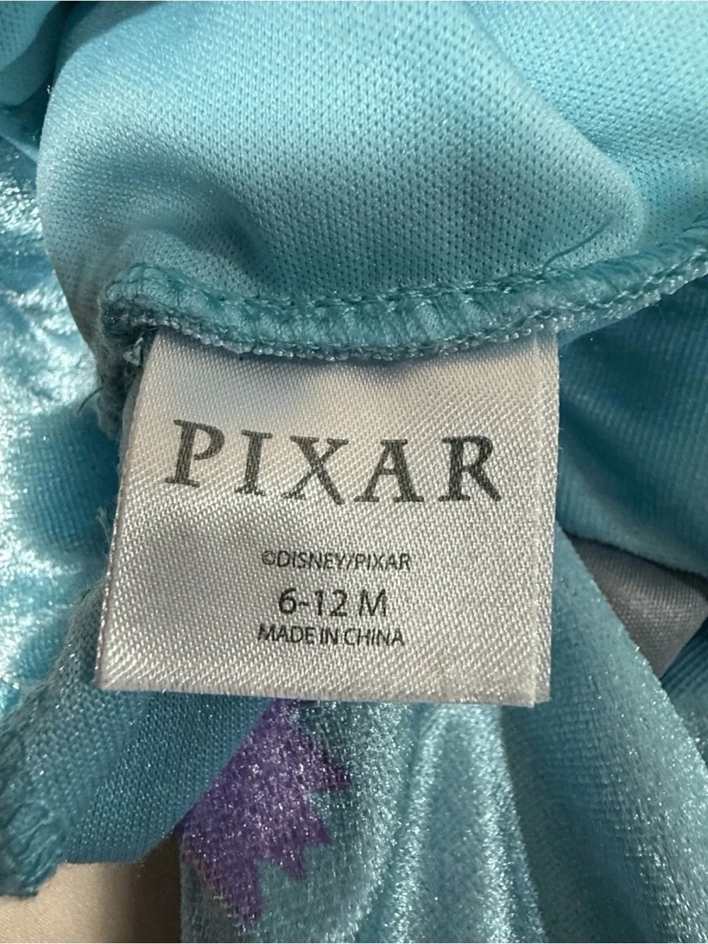 Disney Pixar sully monster inc. costume 6/12month